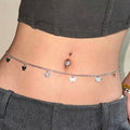 Silver Butterfly Waist Chains
