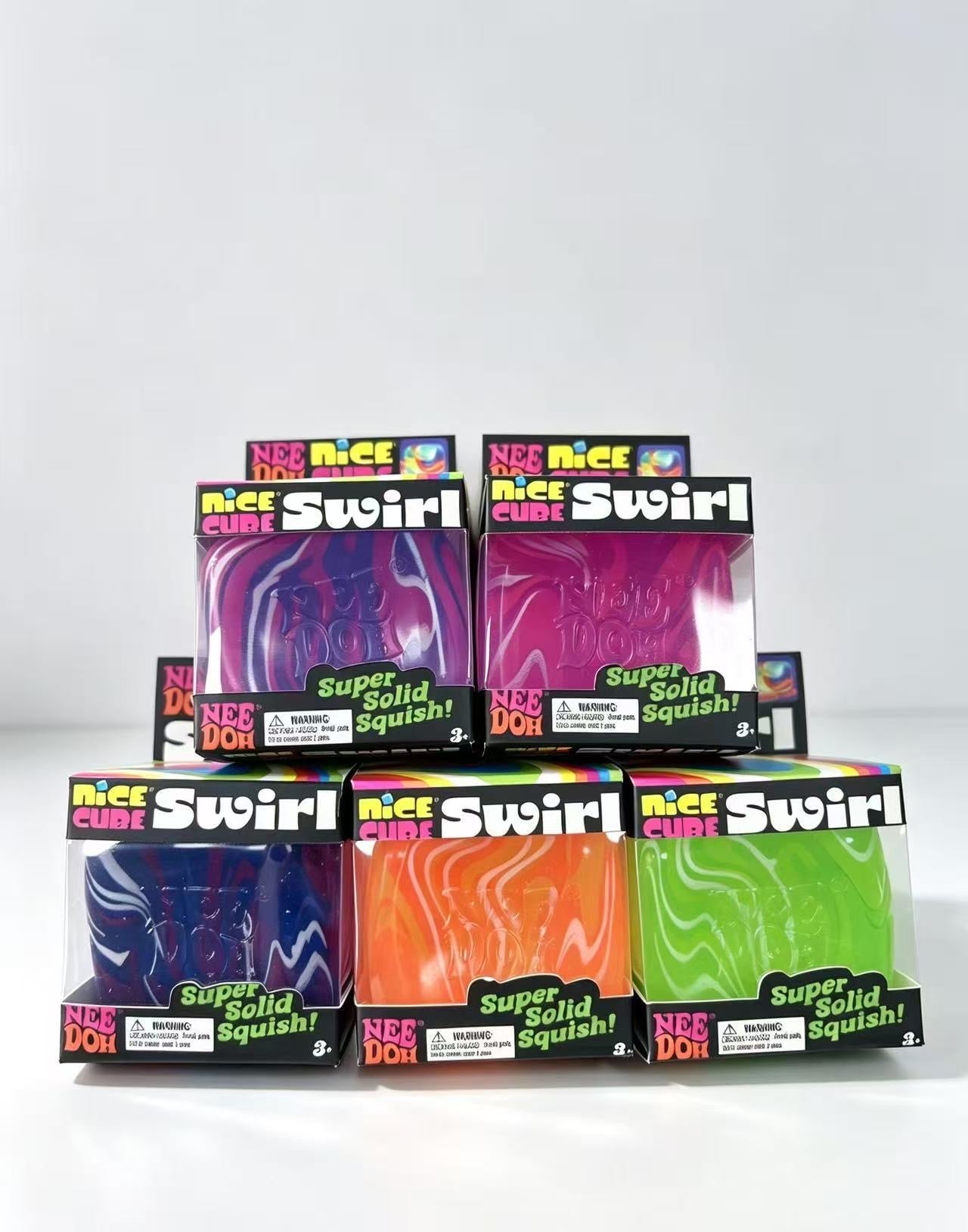 NeeDoh Nice Cube Swirl Squishy