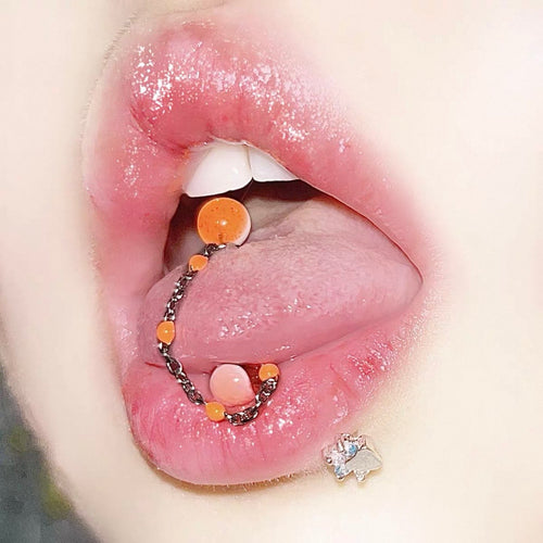 Chain Tongue Stud