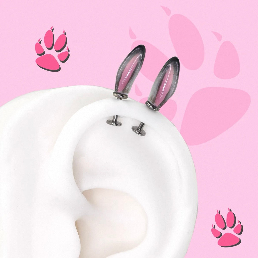 Fox Rabbit Animal Cute Ear Studs Ear Cuffs