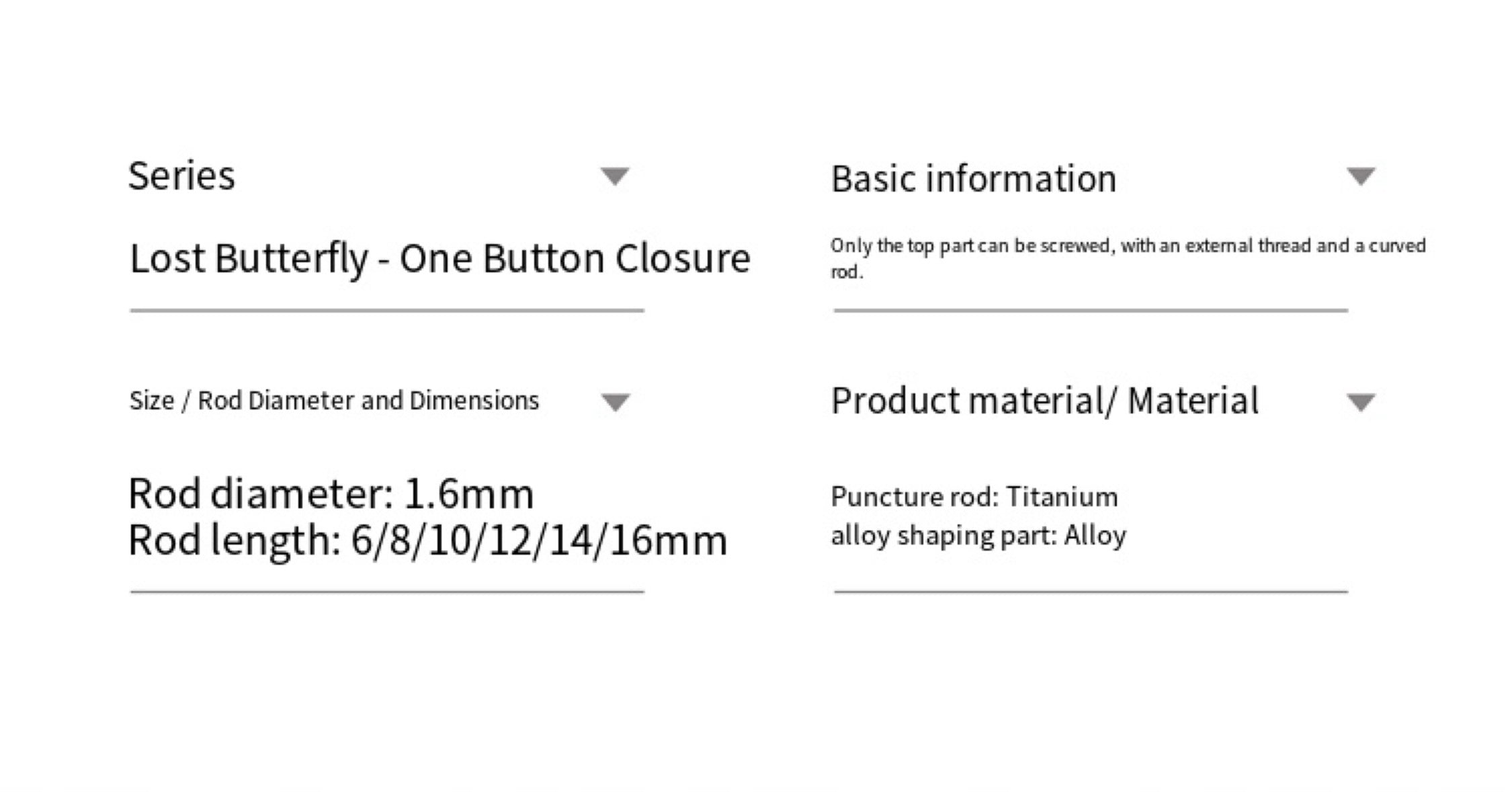 Blue Double Butterfly Belly Button Stud