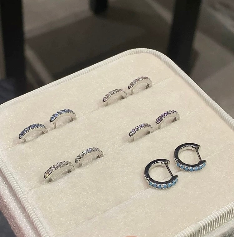 Signature Pink Zirconia Earring King