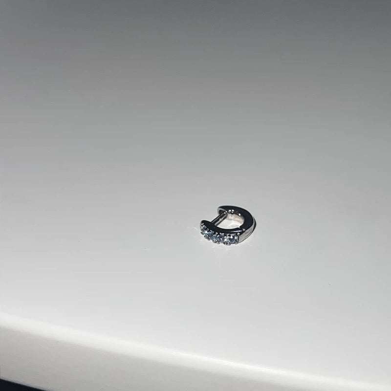 Signature Blue Zirconia Earring King