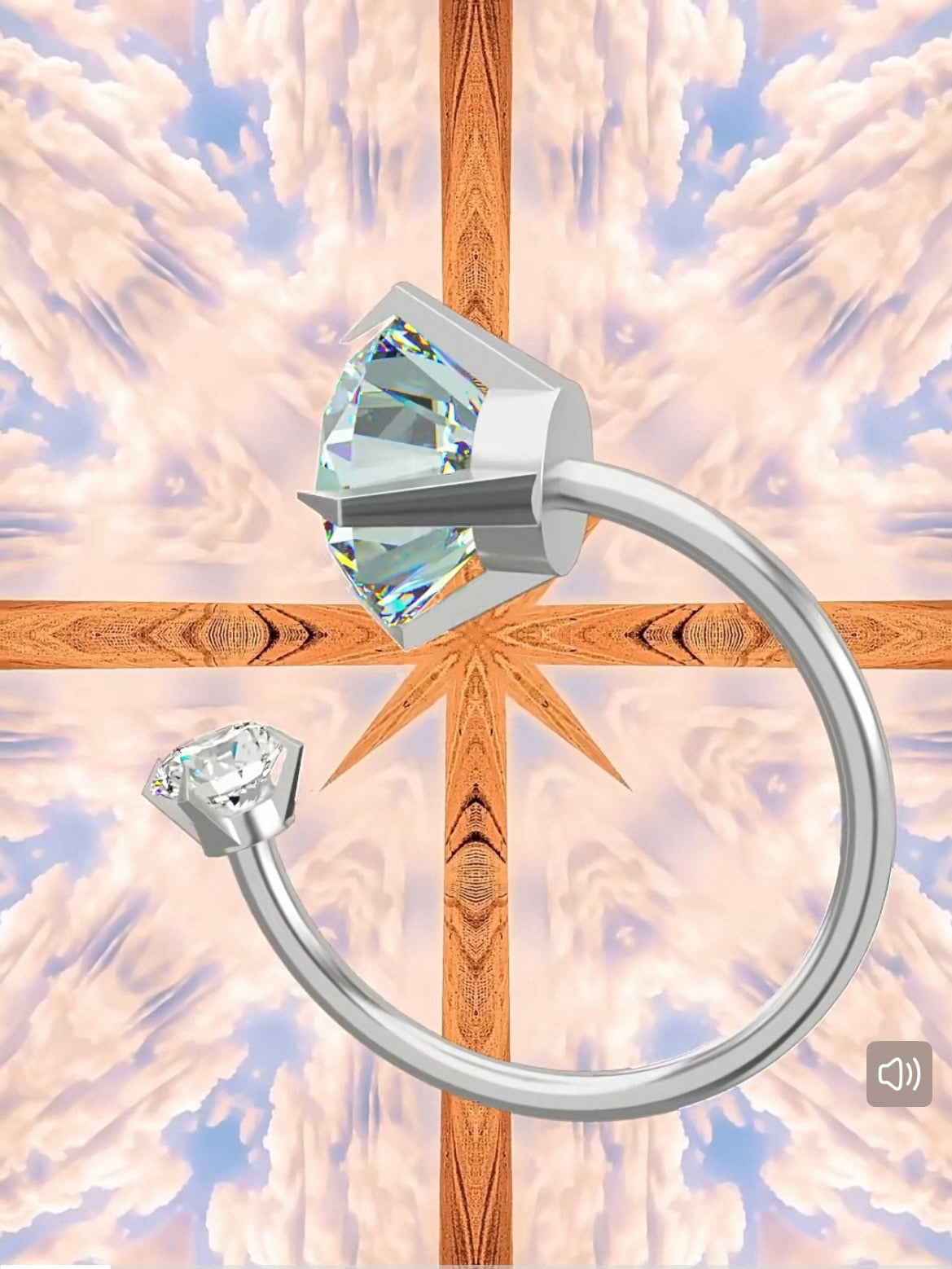 Horseshoe Hoop Earrings