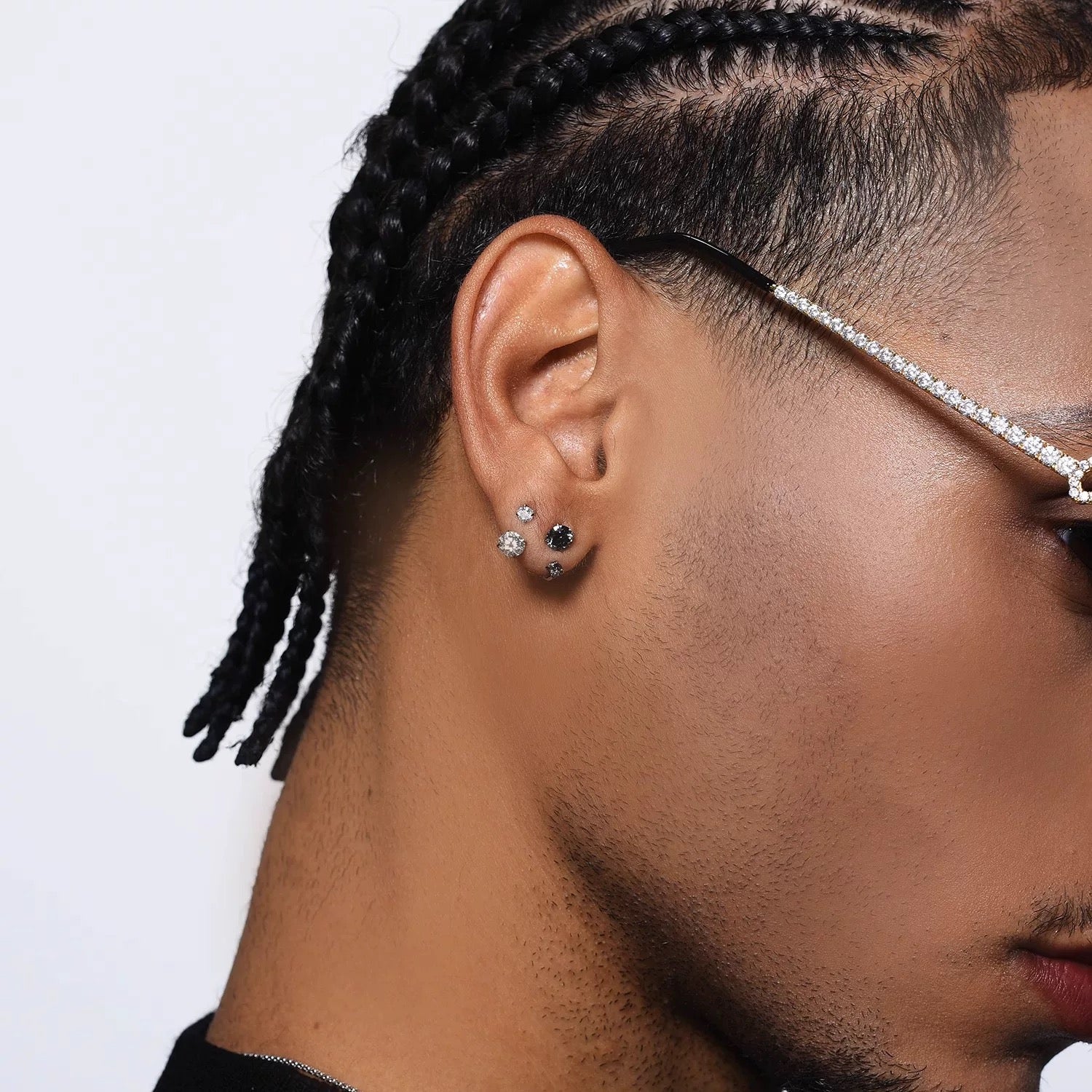 Horseshoe Hoop Earrings