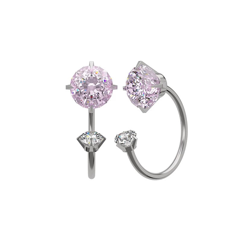 Horseshoe Hoop Earrings