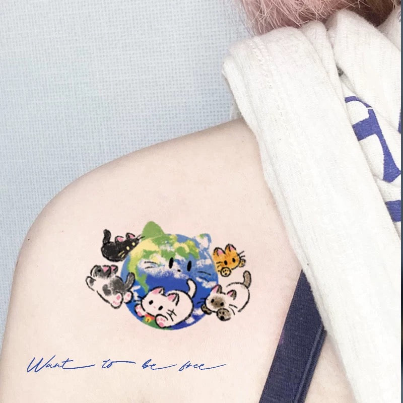 Kittens circling the Earth