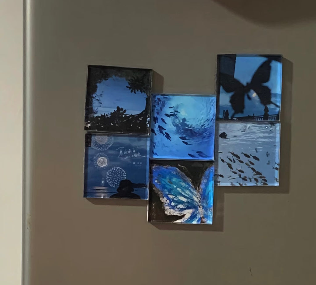 DIY Fridge magnet with Customer's Photo Wearing Nails