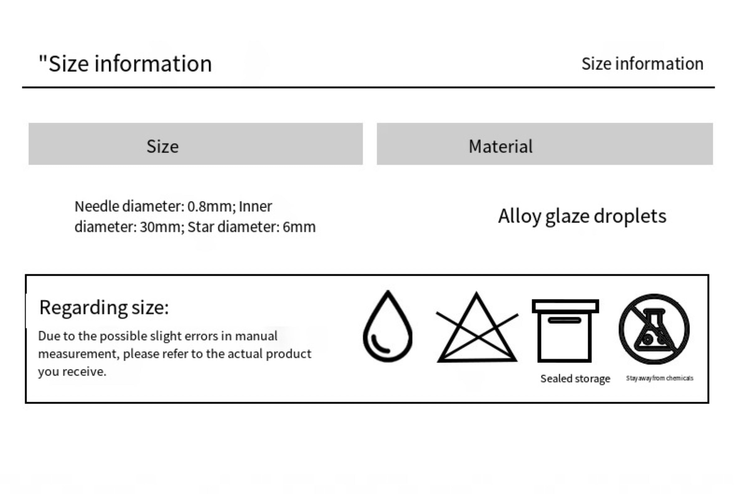 Dopamine Pentagram Star Earrings