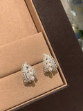 Lace Pearl Shell Stud Earrings