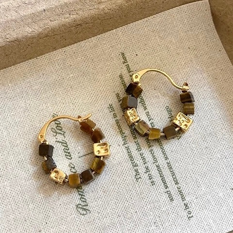 Vintage Brown Earrings