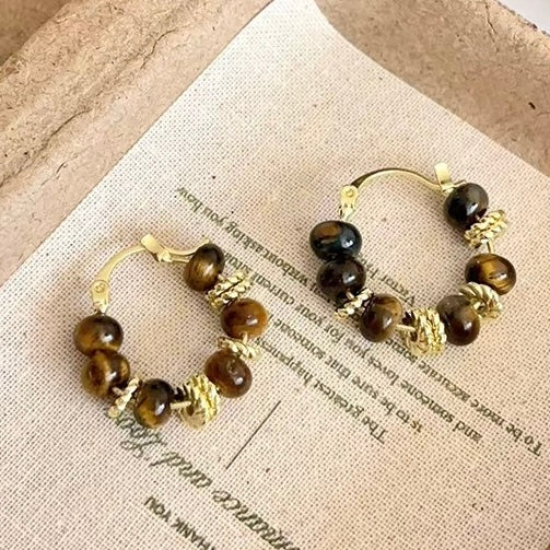 Vintage Brown Earrings