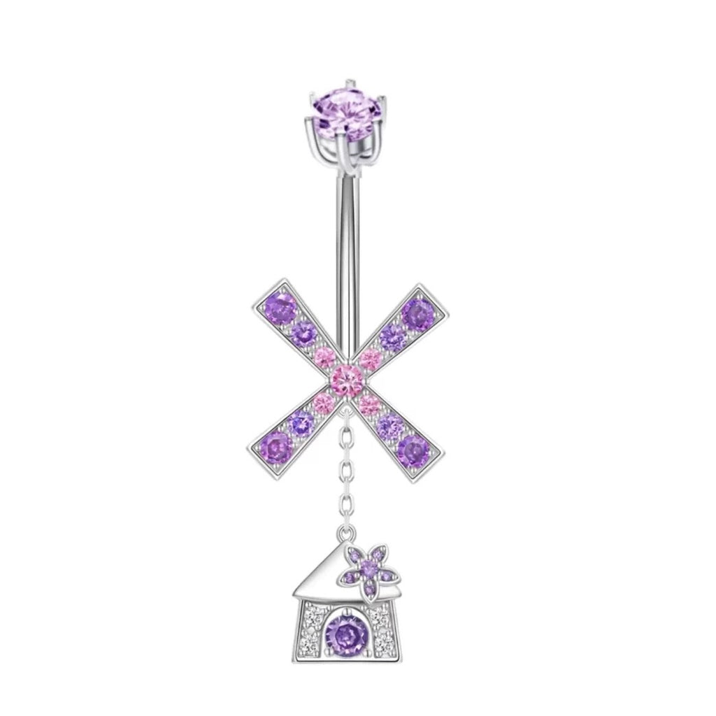 Don Quixote's Windmills (Navel Stud)