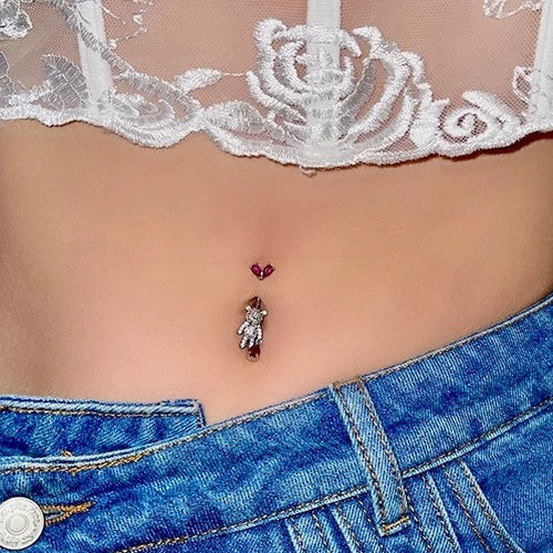 Balloon Bear Navel Stud