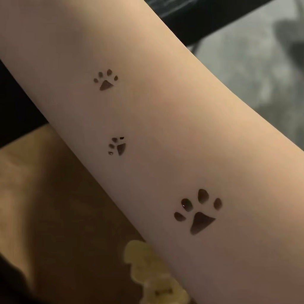 SUMO|Cat Paw Heat-Sensitive Tattoo Stickers