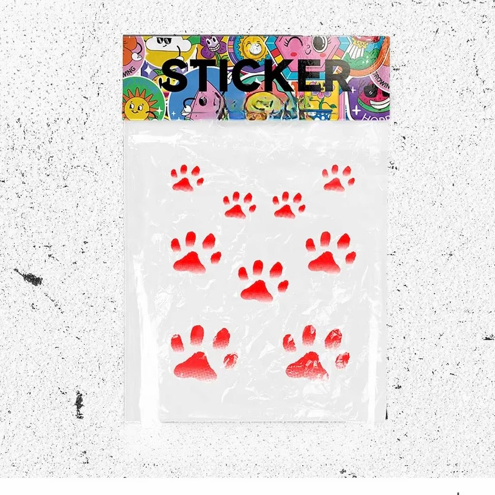 SUMO|Cat Paw Heat-Sensitive Tattoo Stickers
