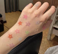 Stars Glitter Tattoo Sticker