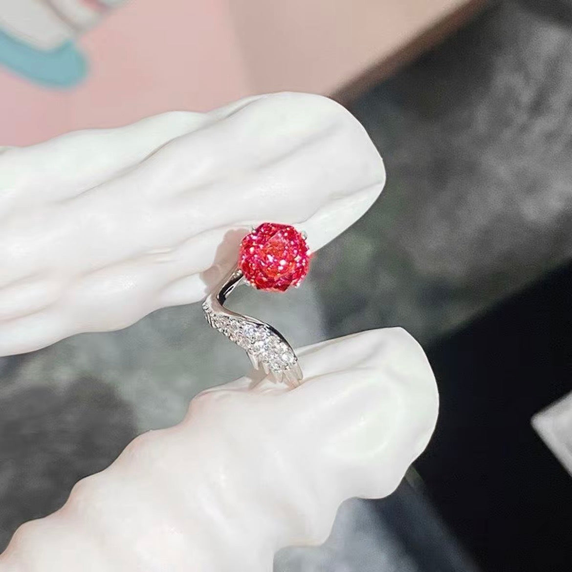 Flash Millennium Rose Earrings