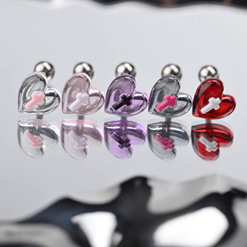 Heart Angel Tongue Piercing