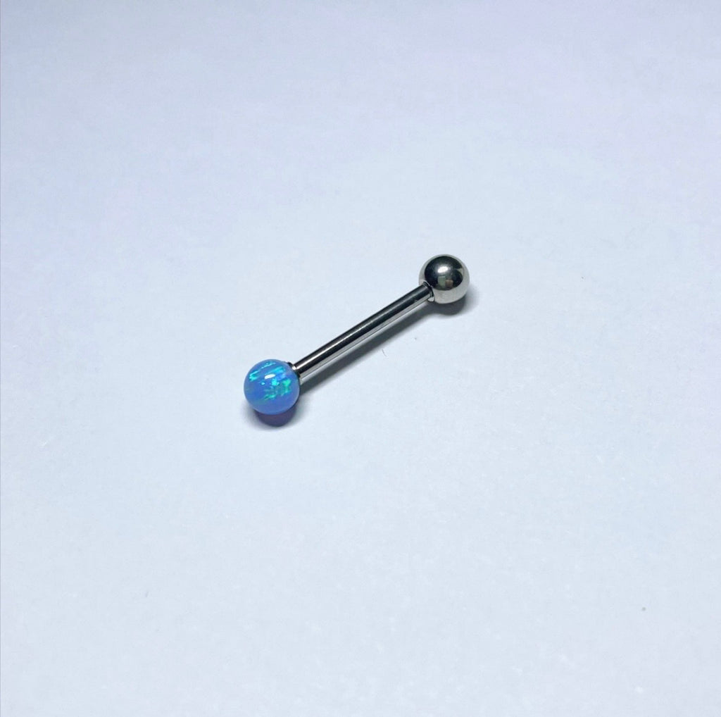 Opal Tongue Studs