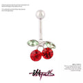 Cherry Navel Stud