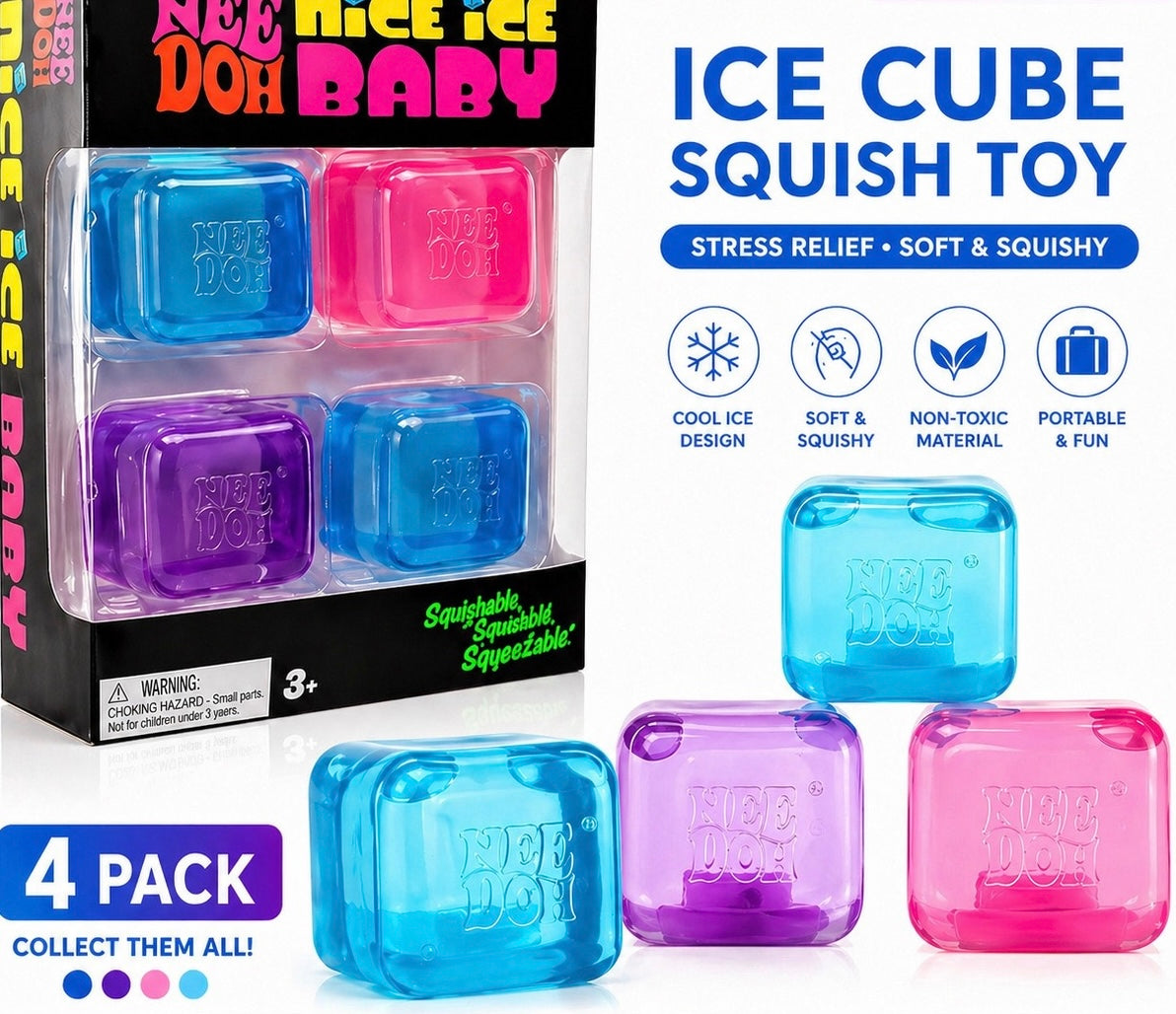 NeeDoh Nice Cube Baby
